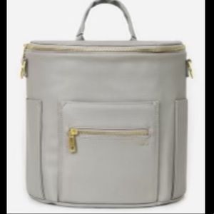 Fawn Design The Mini Gray Backpack Bag Purse NWT